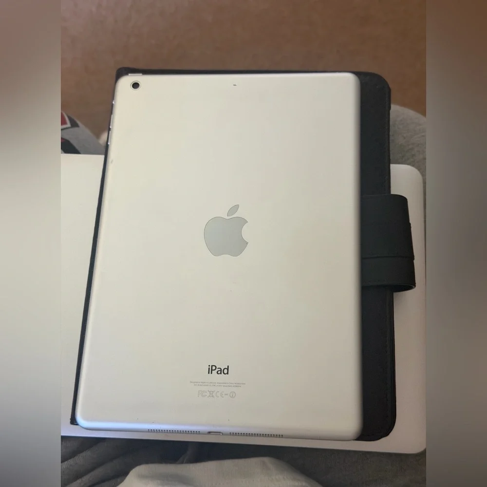 Apple Tablet with White Frame